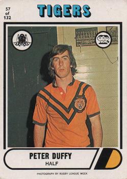 1976 Scanlens #57 Peter Duffy Front
